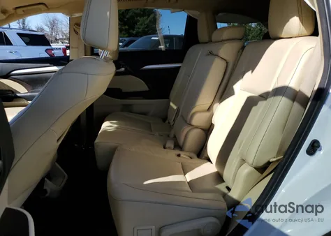 2017 Toyota Highlander Hybrid from USA, damaged, VIN 5TDJGRFH6HS027682